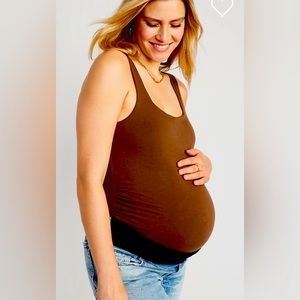 Two size xs unitard Old Navy maternity sleeveless tanks. NWT never worn as shown